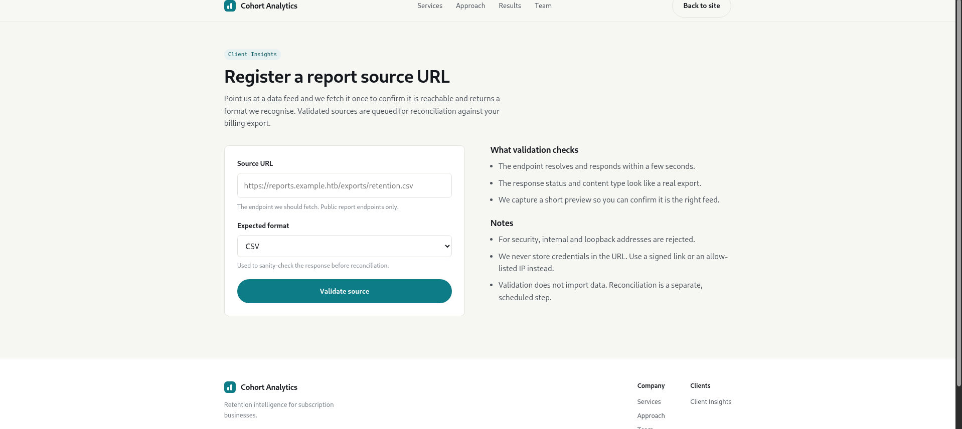 cohort-submit